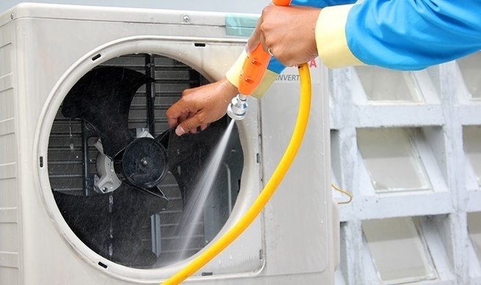 Cách vệ sinh cục nóng điều hòa