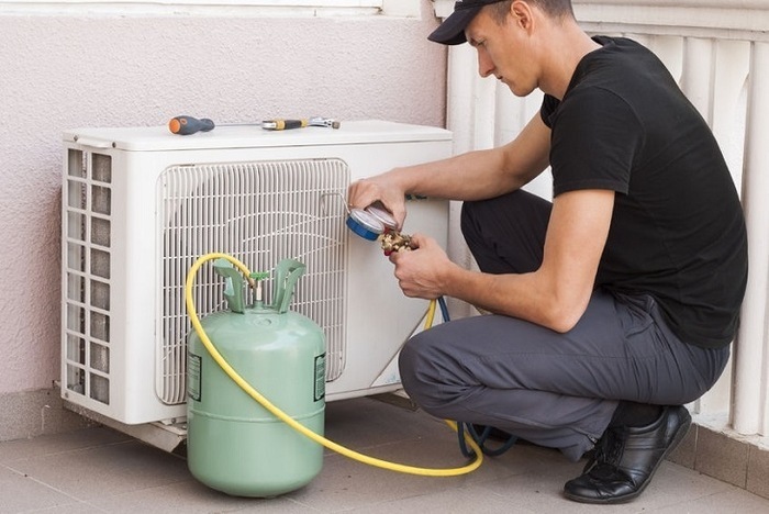 Khắc phục ống đồng máy lạnh bị xì gas