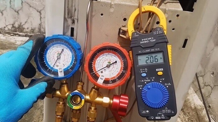 Máy lạnh bị xì gas