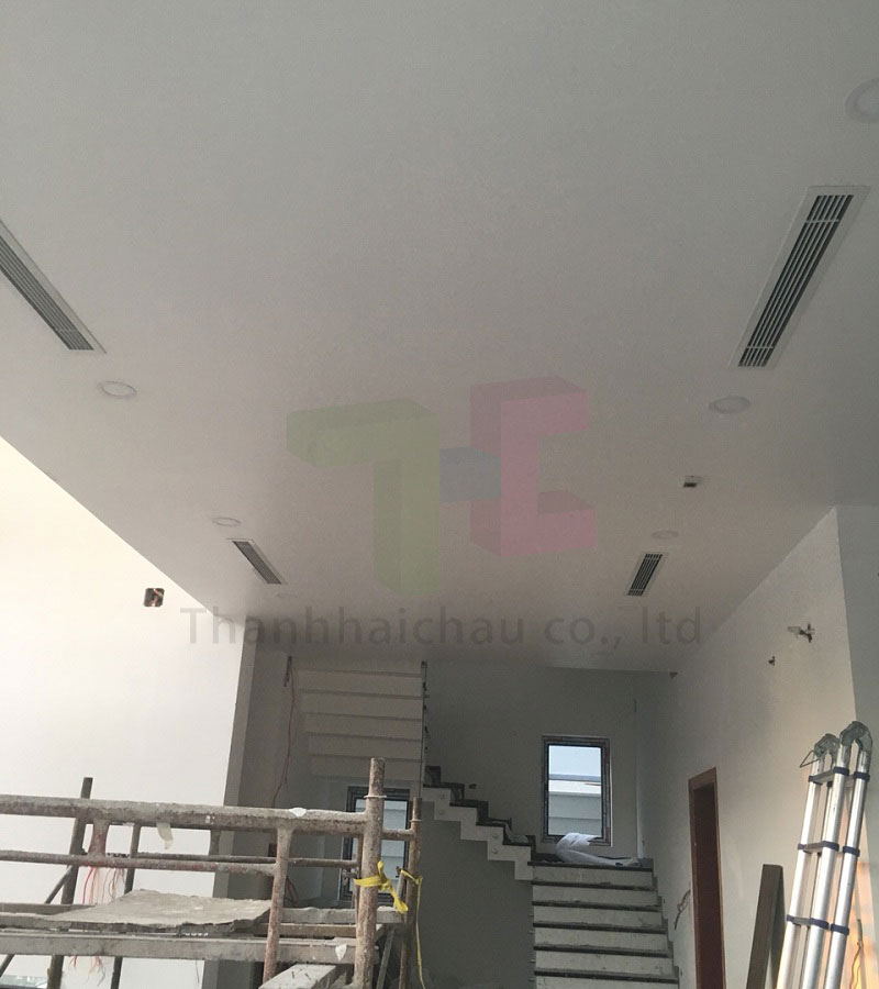 Lắp đặt máy lạnh âm trần nối ống gió