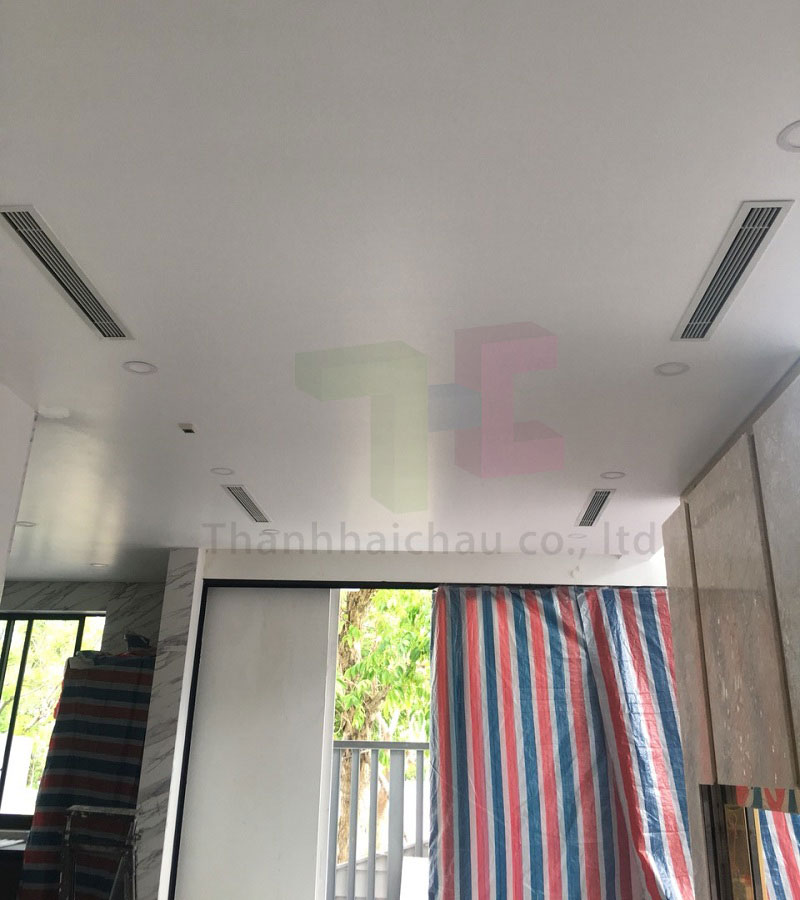 Thi công lắp đặt điều hòa giấu trần cho biệt thự cao cấp