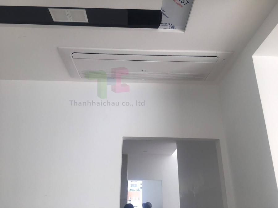 Lắp đặt máy lạnh âm trần LG 1 hướng thổi