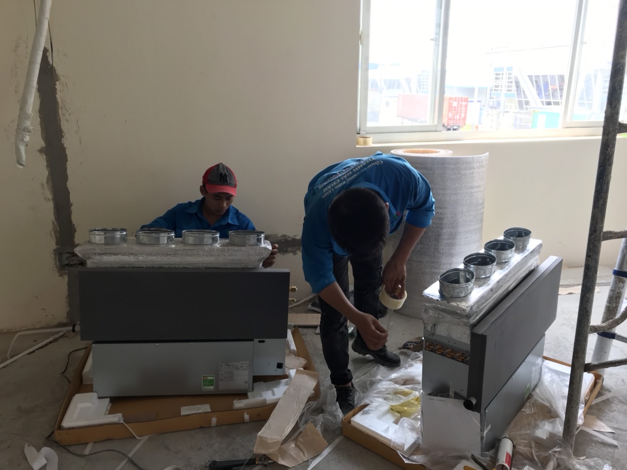 Thi công máy lạnh giấu trần Daikin