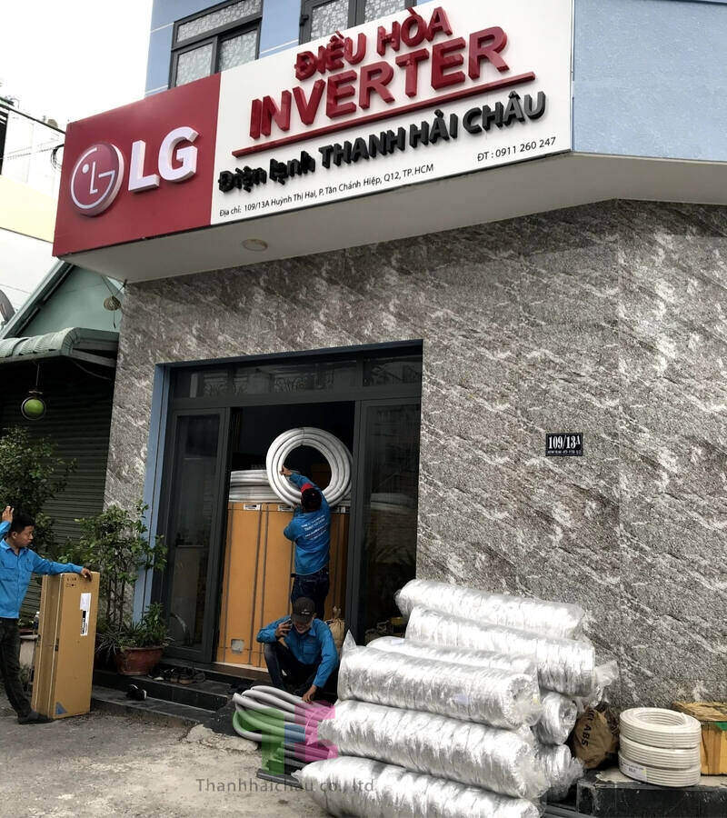 Lắp đặt máy lạnh cho hội trường