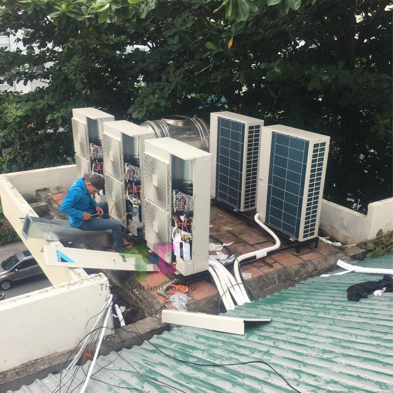 Lắp đặt máy lạnh giấu trần nối ống gió Daikin