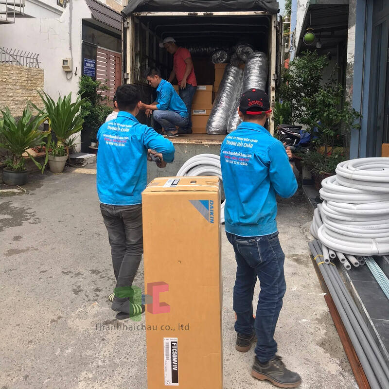 Lắp đặt máy lạnh cho hội trường