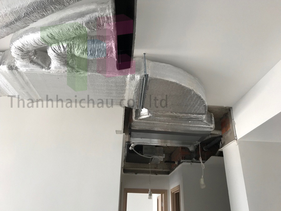 lắp máy lạnh giấu trần cho căn hộ