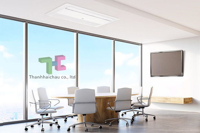 máy lạnh âm trần lg 1 hướng thổi cho phòng họp