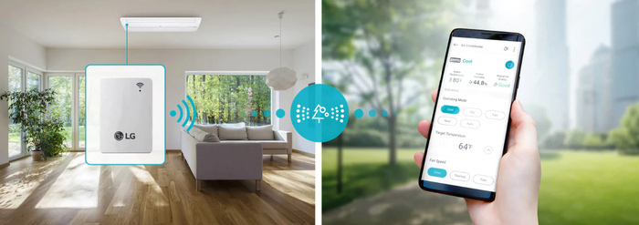 Máy lạnh âm trần LG 1 hướng thổi