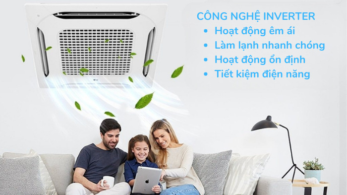 Máy lạnh âm trần Inverter