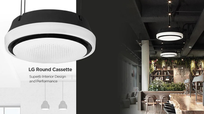 Máy lạnh âm trần LG thổi tròn 360 độ