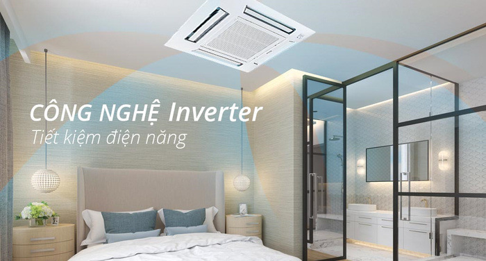 Máy lạnh âm trần inverter