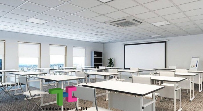 Máy lạnh âm trần cho phòng học lớp học