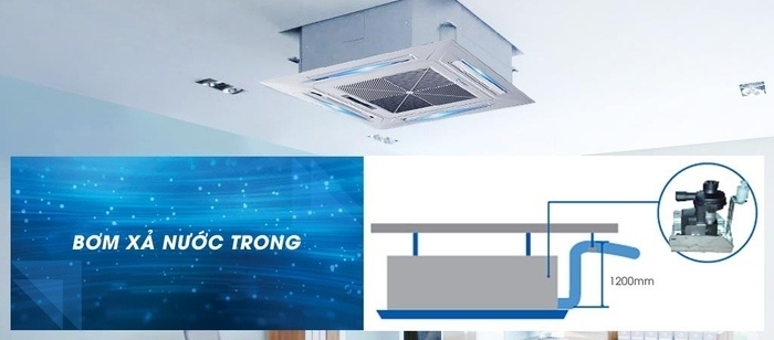 Máy lạnh âm trần Casper