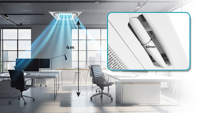 Máy lạnh âm trần Casper CC-18IS35 2HP
