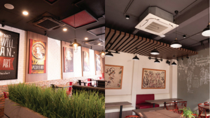 Máy lạnh cho nhà hàng, quán cafe