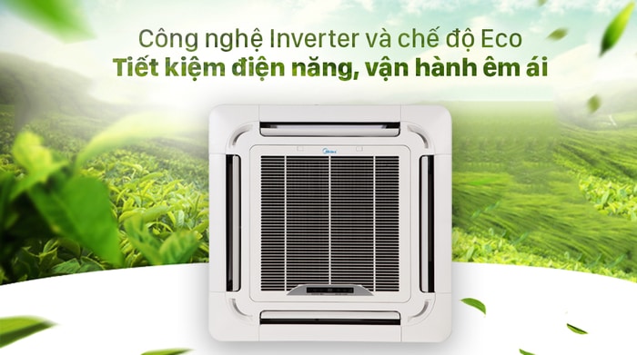 Máy lạnh âm trần Midea inverter