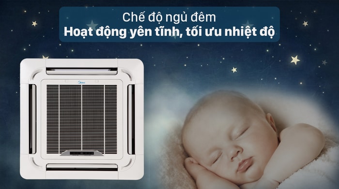 Máy lạnh âm trần Midea inverter