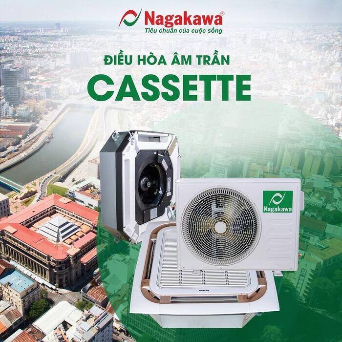 Máy lạnh âm trần Nagakawa NIT-C18R2M16 2HP