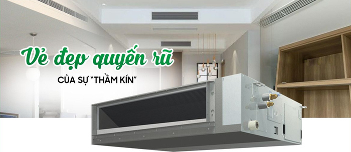 Máy lạnh giấu trần nối ống gió