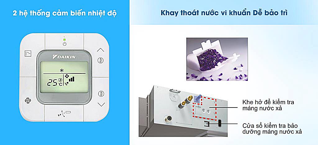 Máy lạnh giấu trần Daikin FBFC50DVM9 2HP