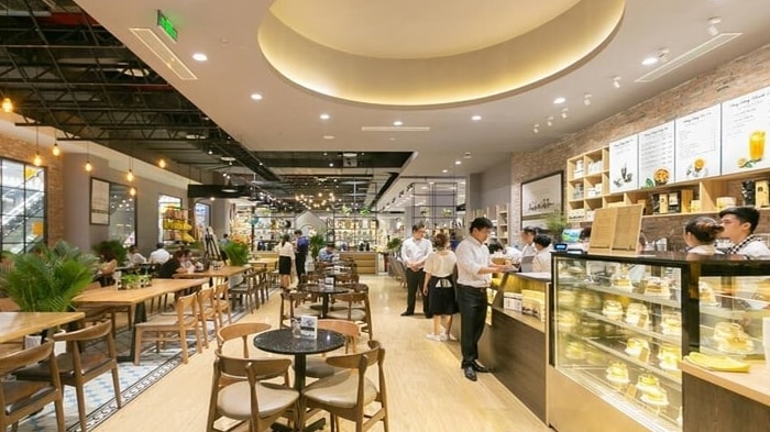 Máy lạnh quán cafe, trà sữa