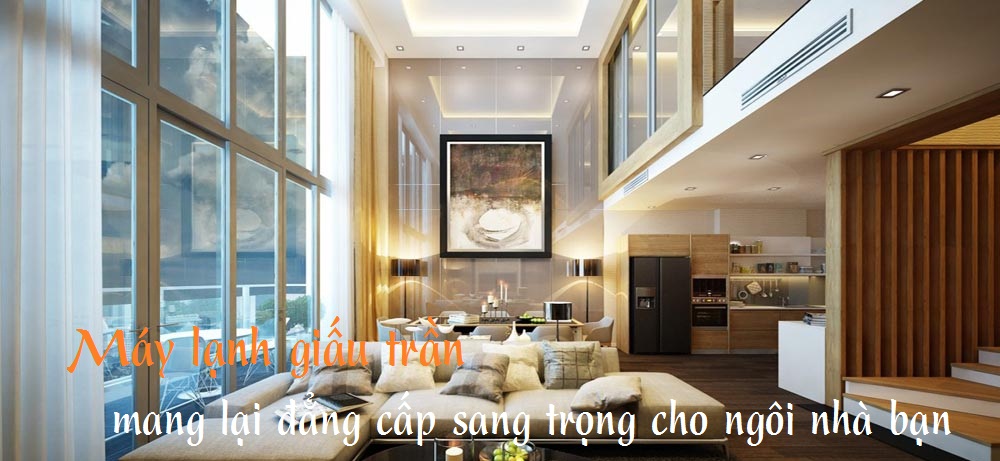 máy lạnh giấu trần cho căn hộ
