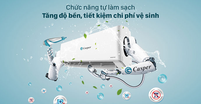 Máy lạnh treo tường Casper GC-24IS32 2.5HP