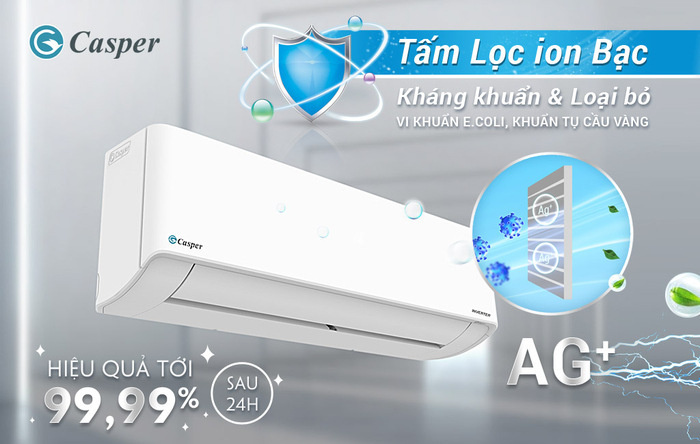 Máy lạnh treo tường Casper HC-09IA32 1HP