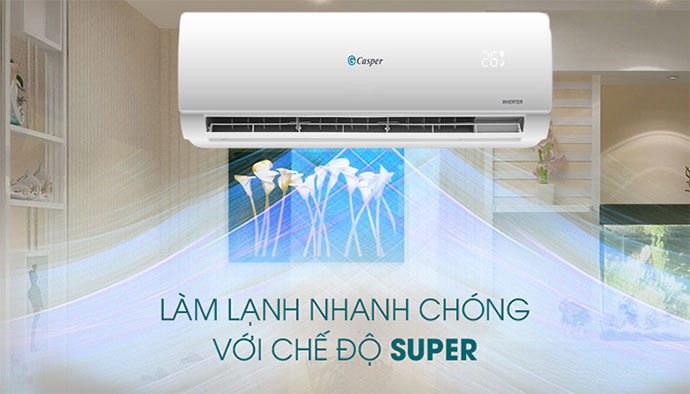 Máy lạnh treo tường Casper MC-09IS33 1HP