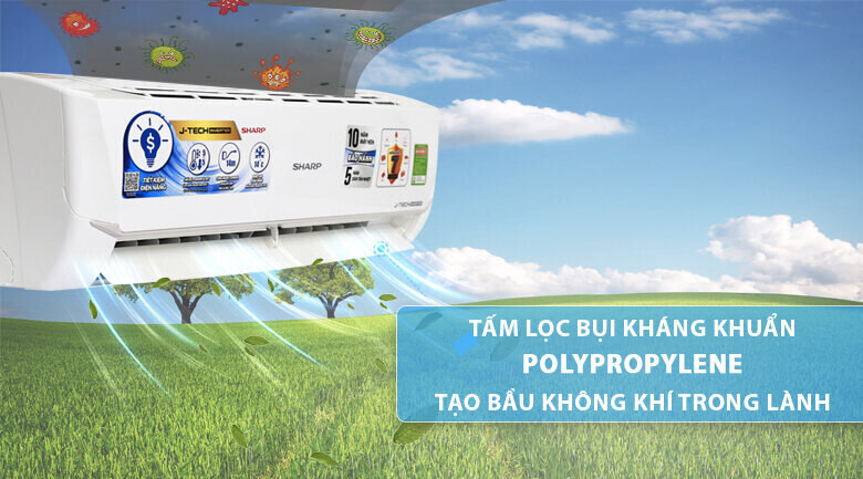 Máy lạnh treo tường Sharp AH-X9VEW 1HP