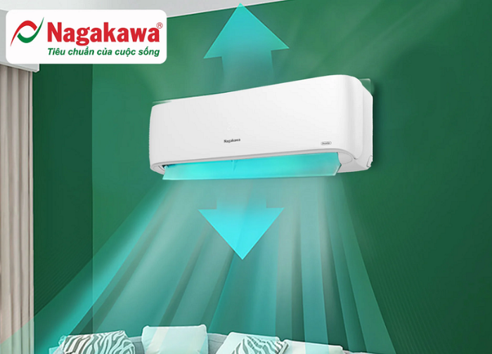 Máy lạnh treo tường Nagakawa NIS-C09R2H12 1HP