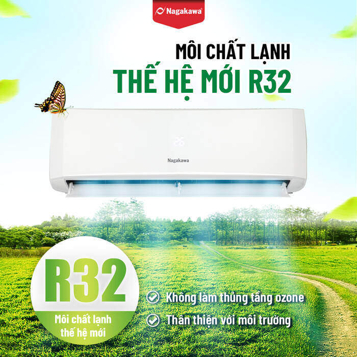 Máy lạnh treo tường Nagakawa NS-C12R2H06 1.5HP