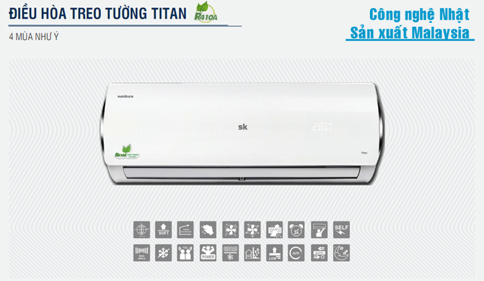 Máy lạnh treo tường Sumikura APS/APO-180 2HP