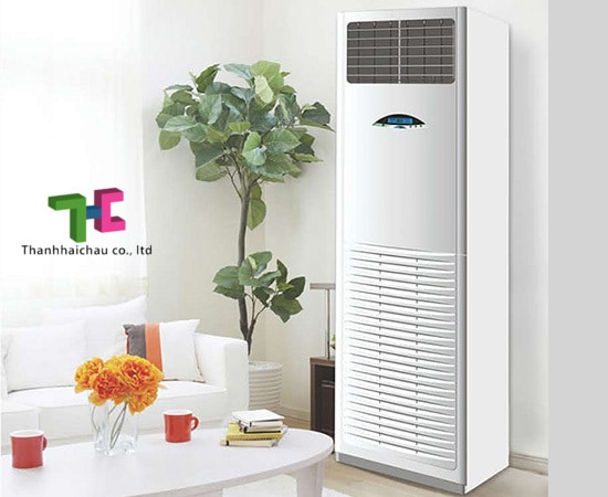máy lạnh tủ đứng phù hợp diện tích 60m²