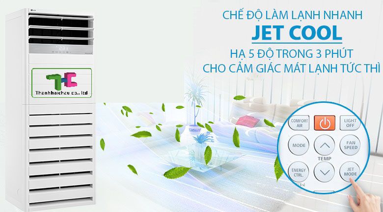 máy lạnh tủ đứng lg 2.5hp cho nhà hàng