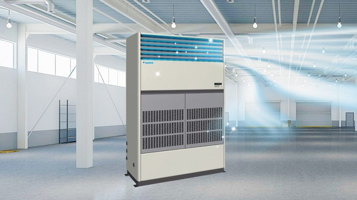Máy lạnh đứng công nghiệp cho nhà xưởng