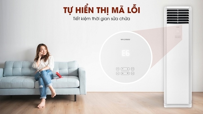 Máy lạnh tủ đứng Gree 3.5HP GVC30AL-K6NNC7A 