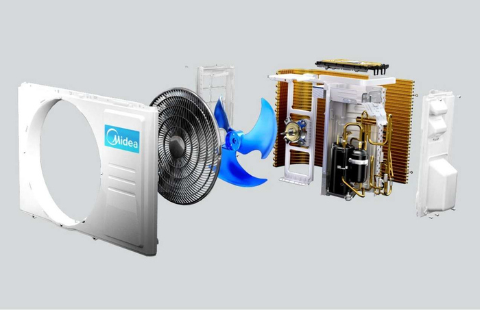 Máy lạnh tủ đứng Midea MFJJ-50CRN1 5.5HP