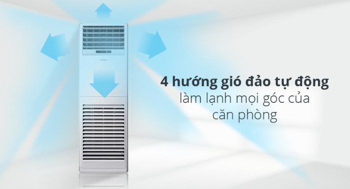Máy lạnh tủ đứng Samsung AC036KNPDEC/SV 4HP