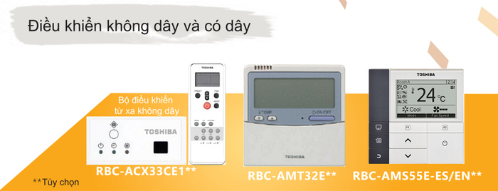 Máy lạnh áp trần Toshiba