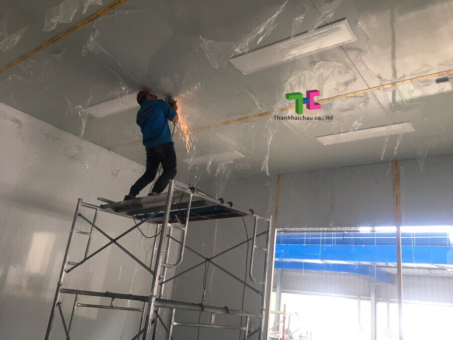Lắp điều hòa máy lạnh âm trần cho nhà xưởng
