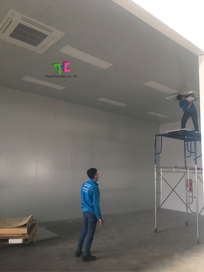 Lắp điều hòa máy lạnh âm trần cho nhà xưởng