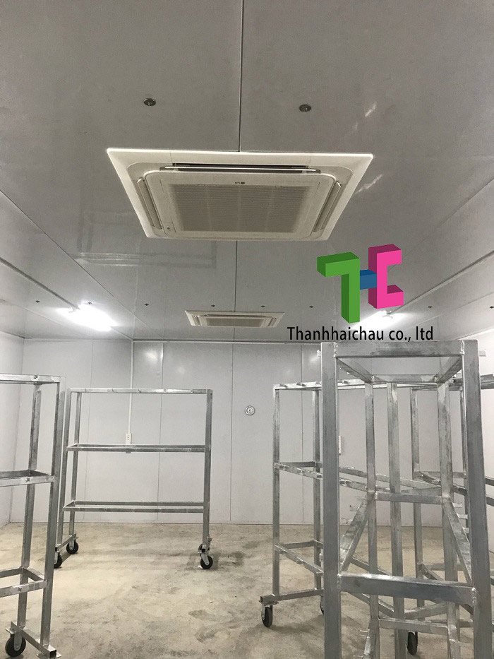 Nghiệm thu công trình thi công máy lạnh âm trần cho nhà xưởng