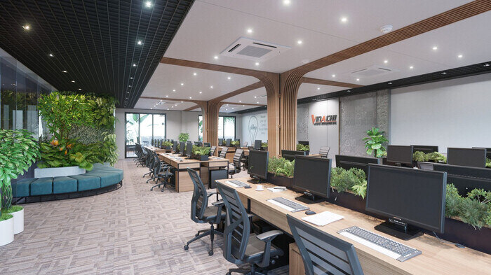 Máy lạnh âm trần cho văn phòng