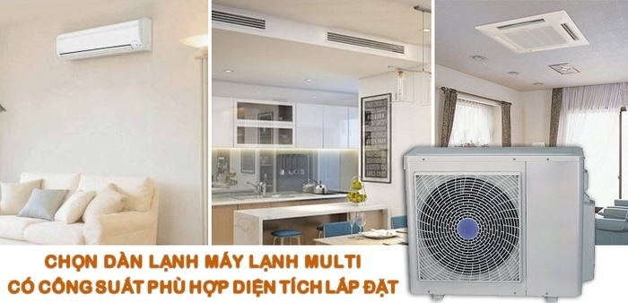 Cách lắp đặt máy lạnh hệ multi