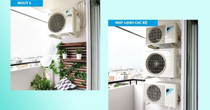 Lợi ích sử dụng hệ thống máy lạnh multi
