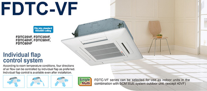 Dàn lạnh âm trần multi Mitsubishi Heavy FDTC60VF 2.5HP