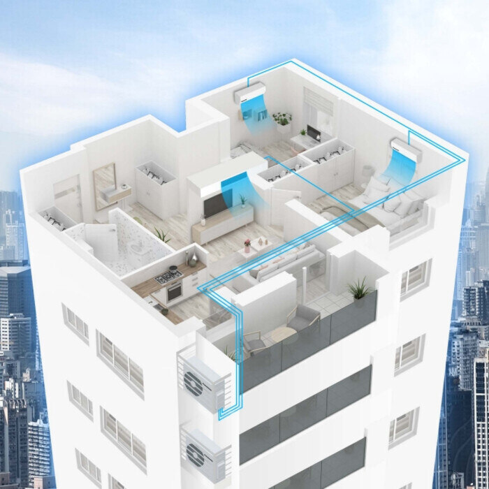 Điều hòa multi split gas R32 của Panasonic