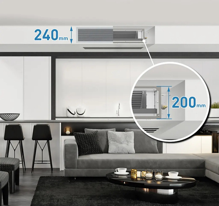 Dàn lạnh giấu trần nối multi Panasonic CS-MU24YD3Z 2.5HP